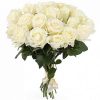 Фото товара 21 белая роза в Покровске