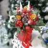 Фото товара Икебана "Новогоднее настроение" в Покровске