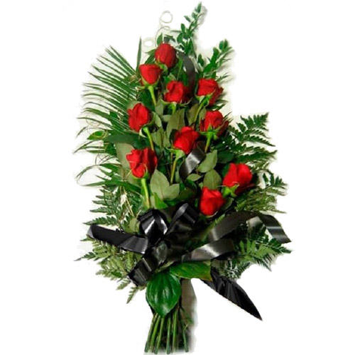 Фото товара 10 красных роз в Покровске