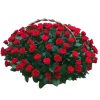 Фото товара Корзина 101 красная роза в Покровске