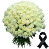 Фото товара 100 белых роз в Покровске