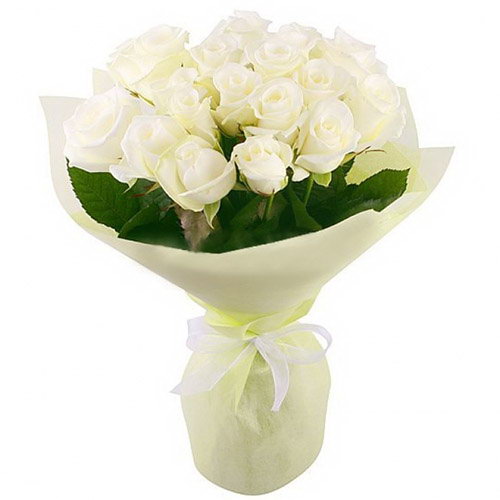 Фото товара 19 белых роз в Покровске