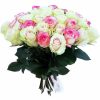 Фото товара Микс розовой розы и альстромерии в Покровске