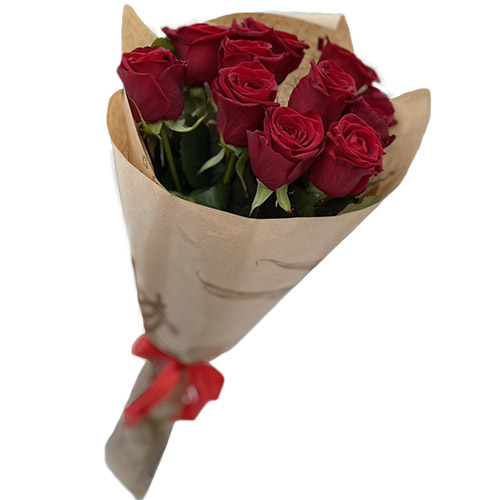 Фото товара Букет красных роз 11 шт в Покровске